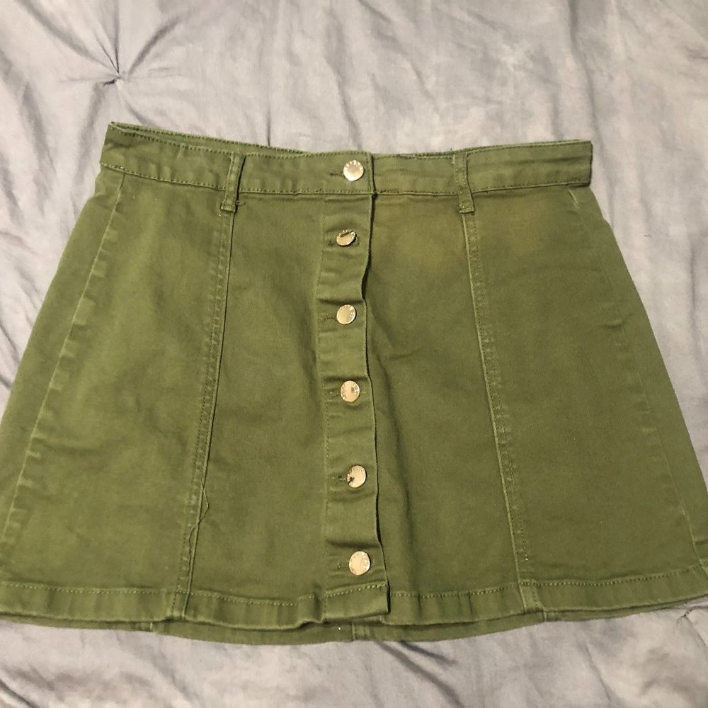 FOREVER 21 Olive Green Skirt